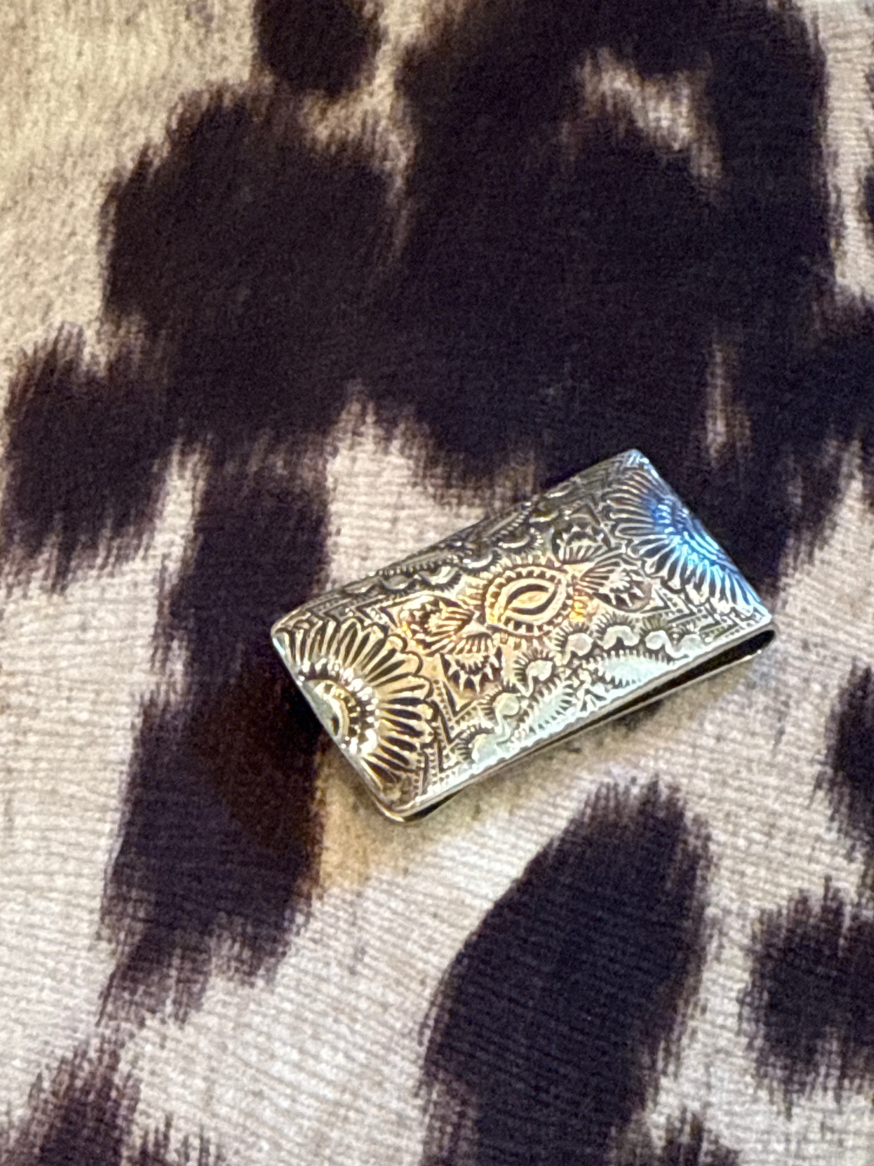Sterling silver money clip