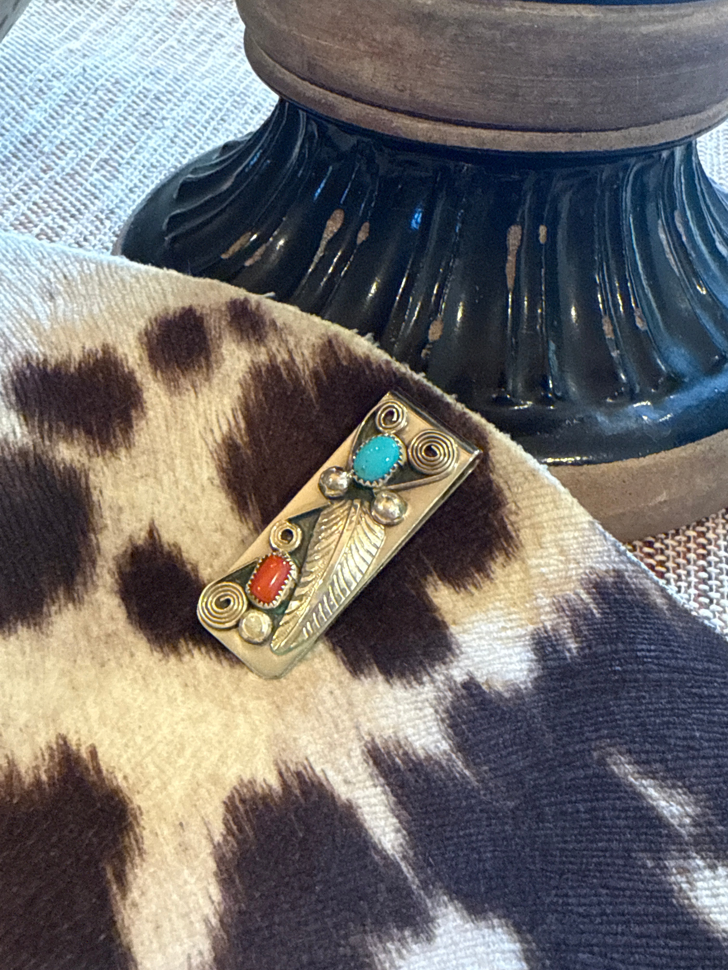 Sterling silver money clip