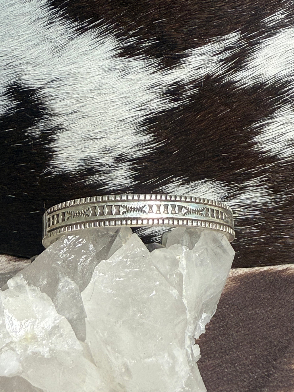 Sterling silver cuff