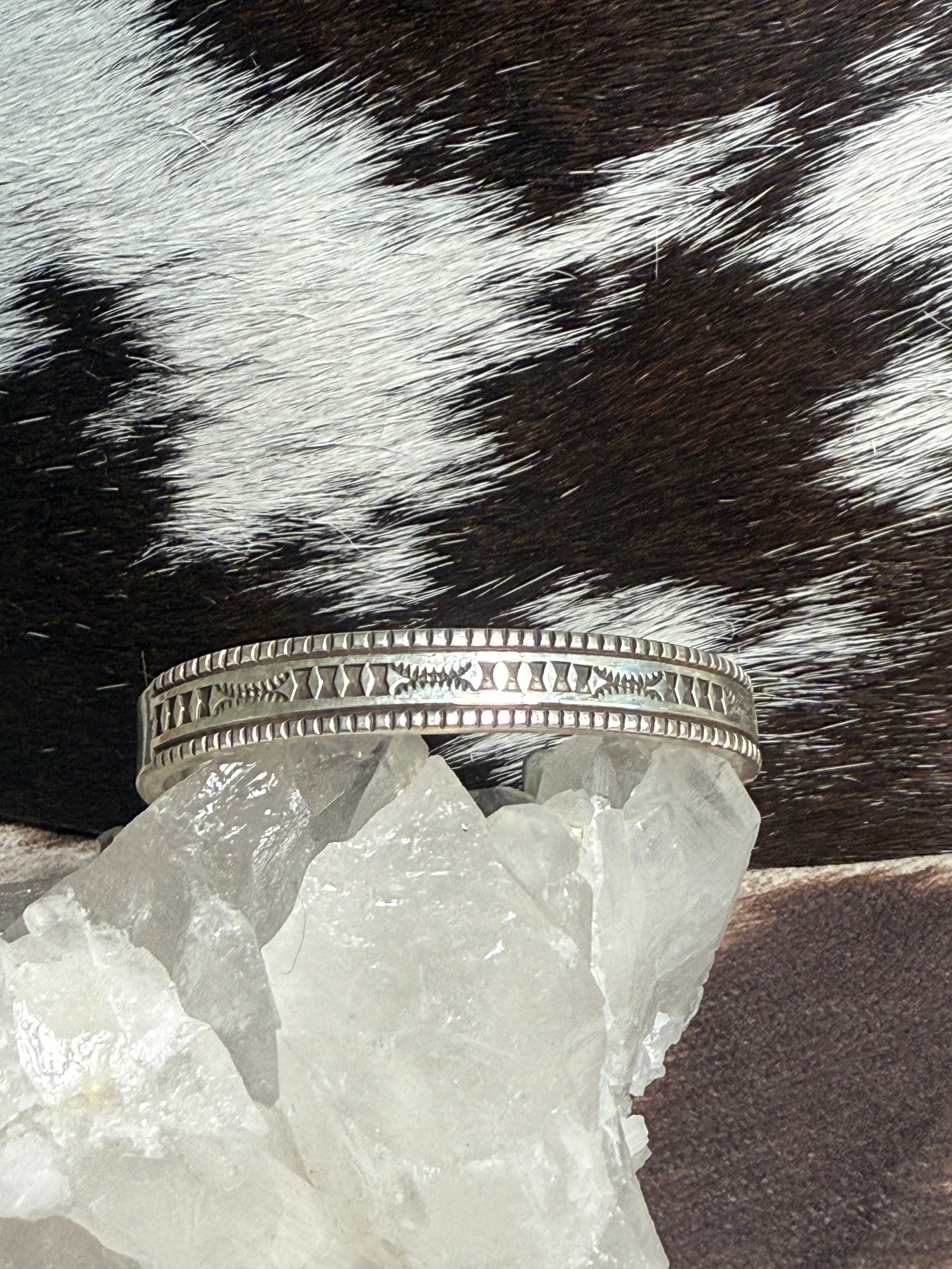 Sterling silver cuff
