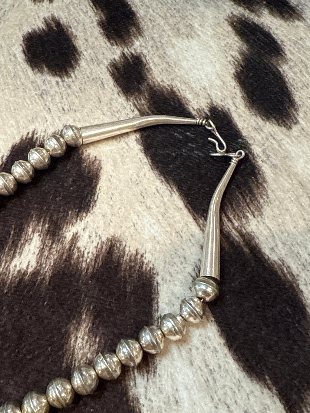Sterling silver Multi stone squash