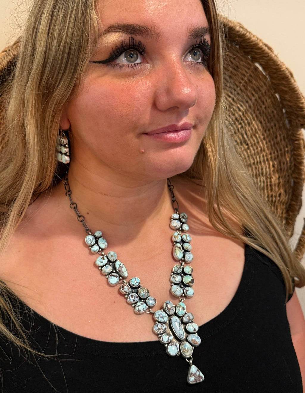 Sterling silver Golden Hills lariat