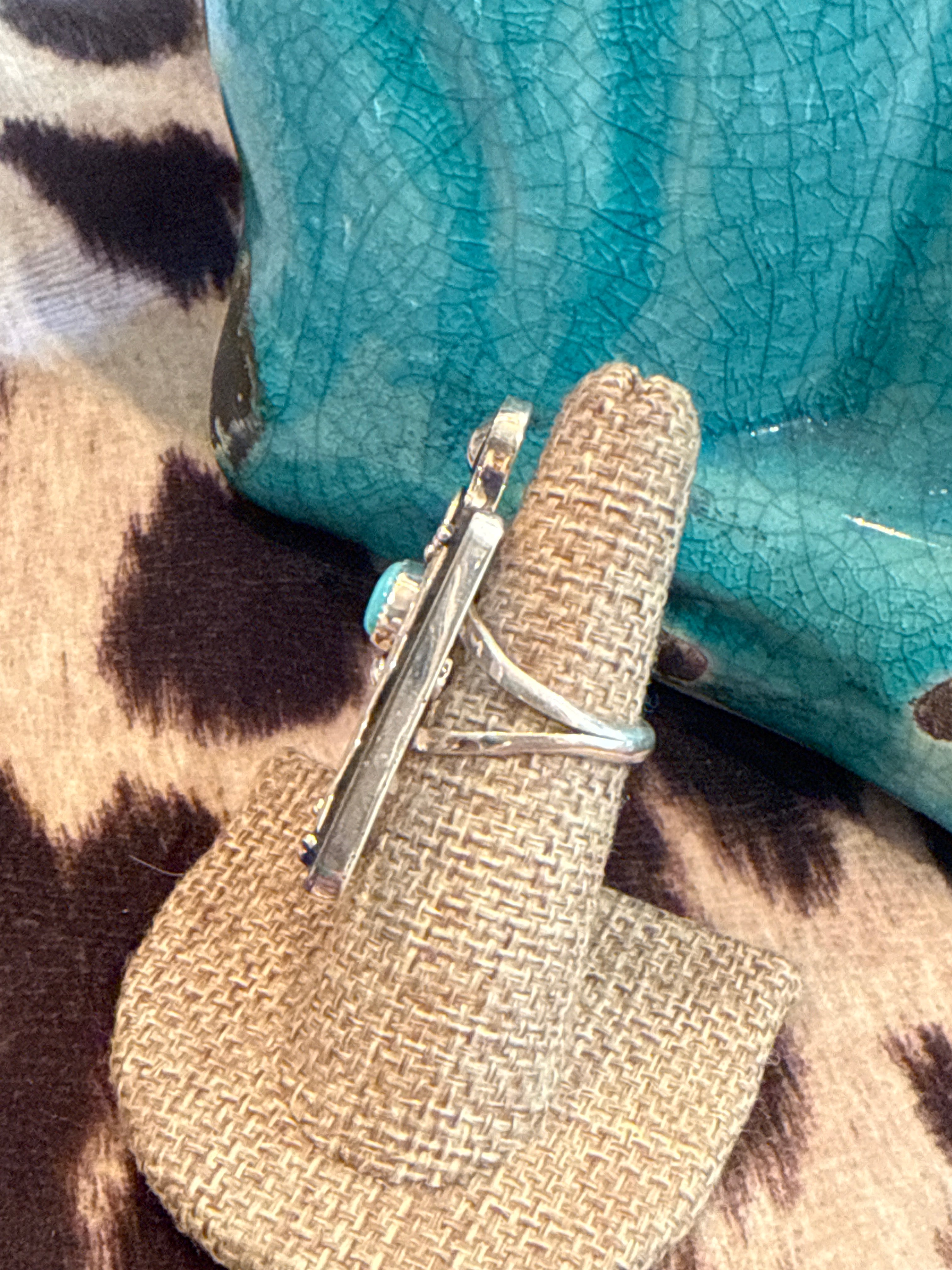 Sterling silver Thunderbird ring