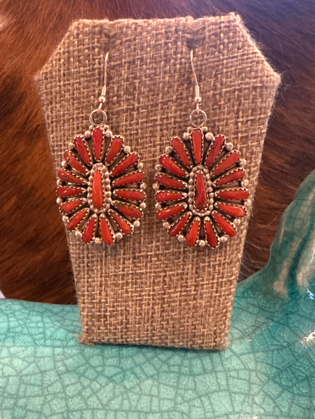 Sterling silver chandelier earrings