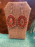 Sterling silver chandelier earrings
