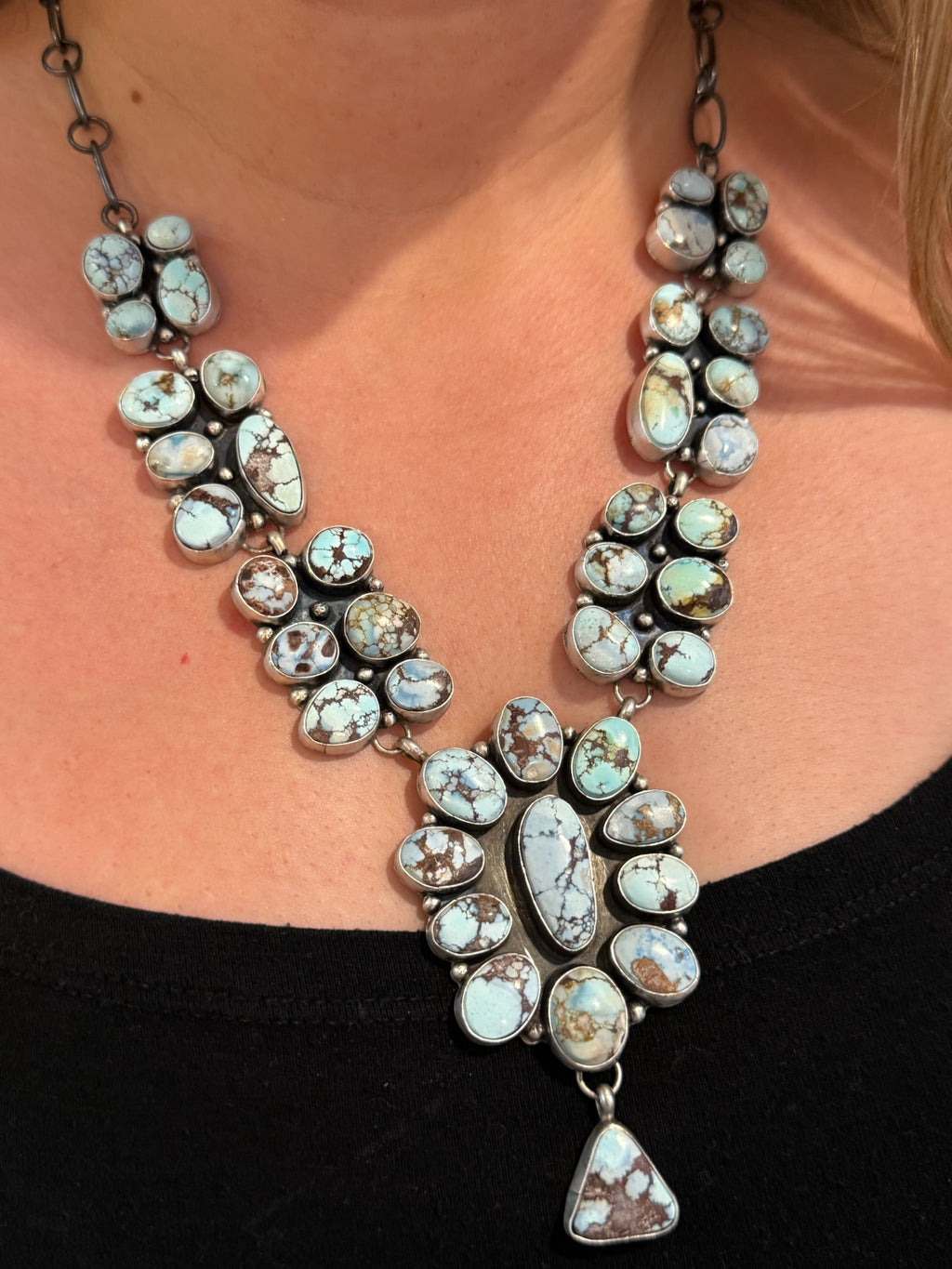 Sterling silver Golden Hills lariat