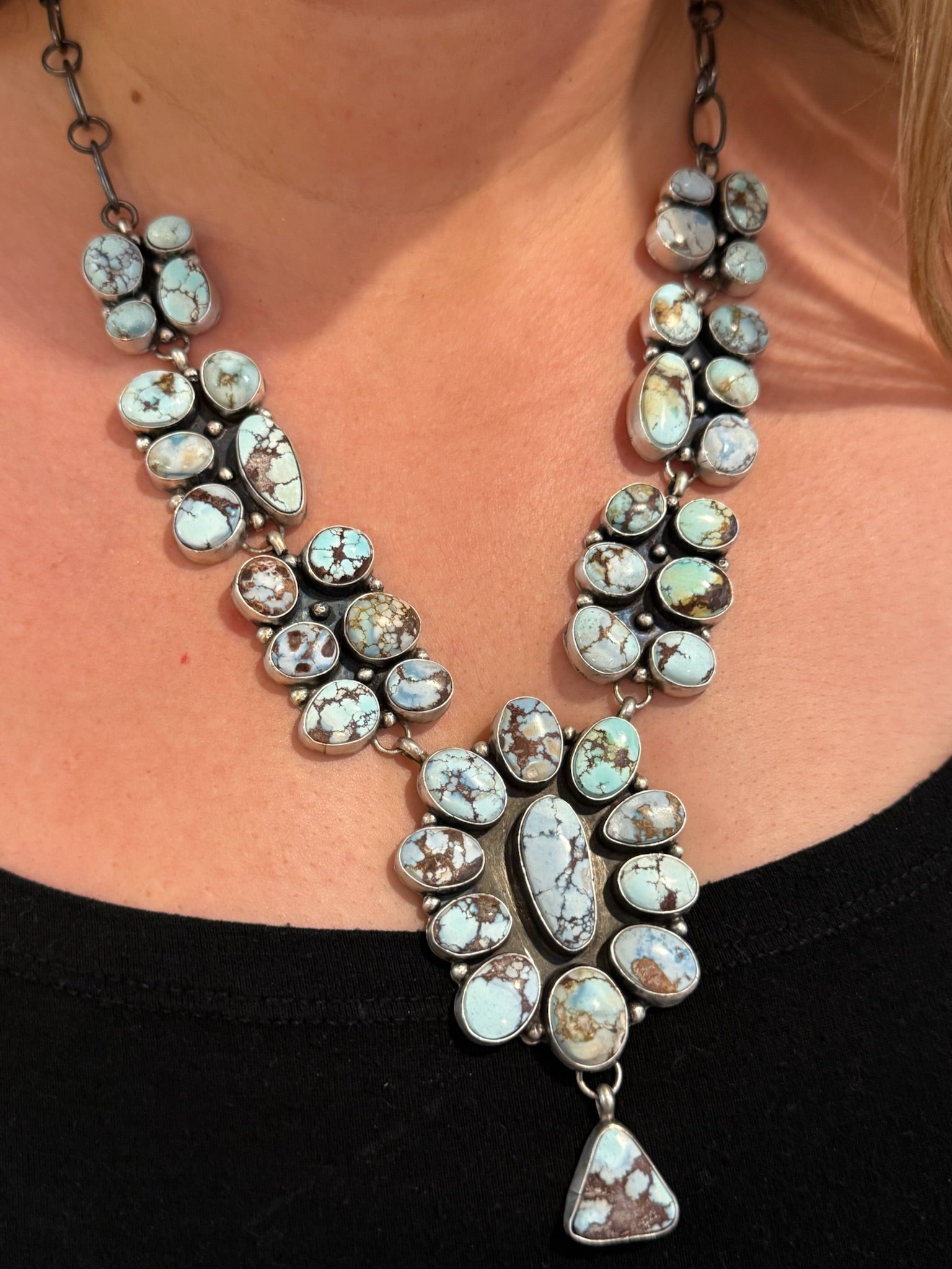 Sterling silver Golden Hills lariat