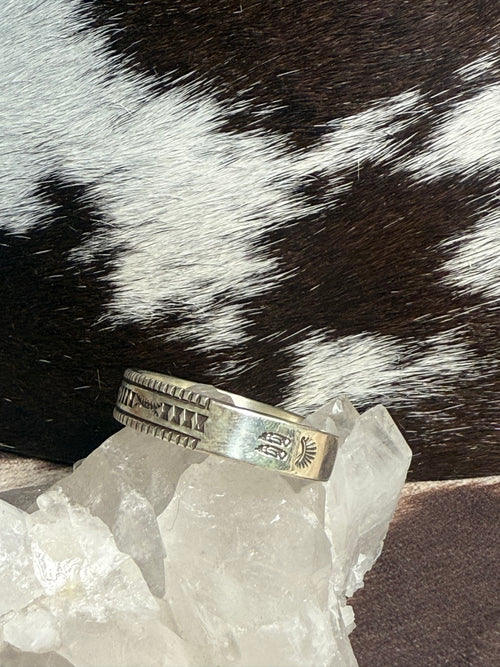 Sterling silver cuff
