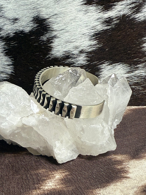 Sterling silver cuff