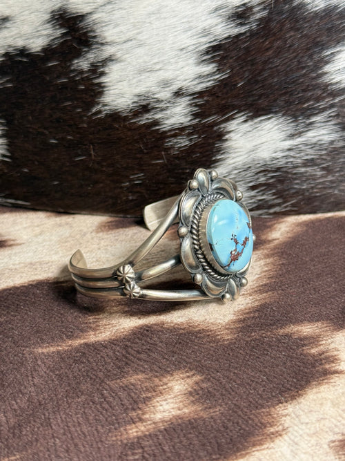 Sterling silver Golden Hills cuff