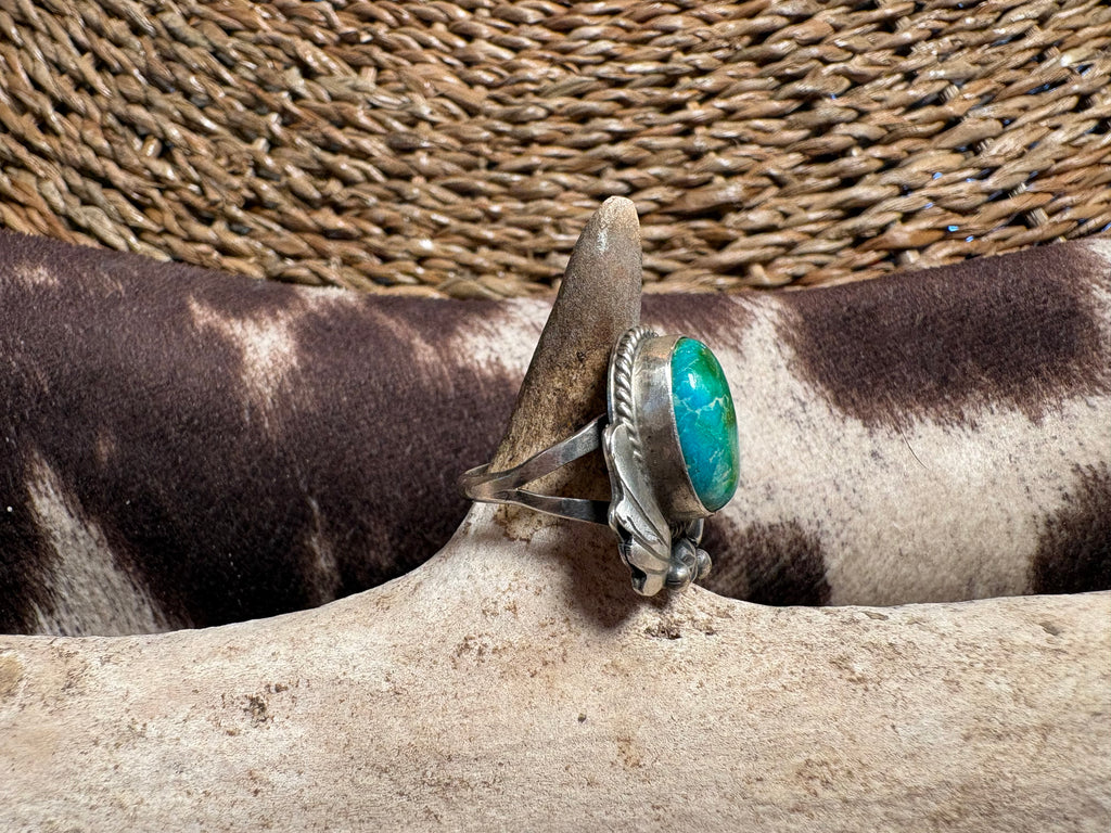 Sterling Silver Sonoran Turquoise Ring