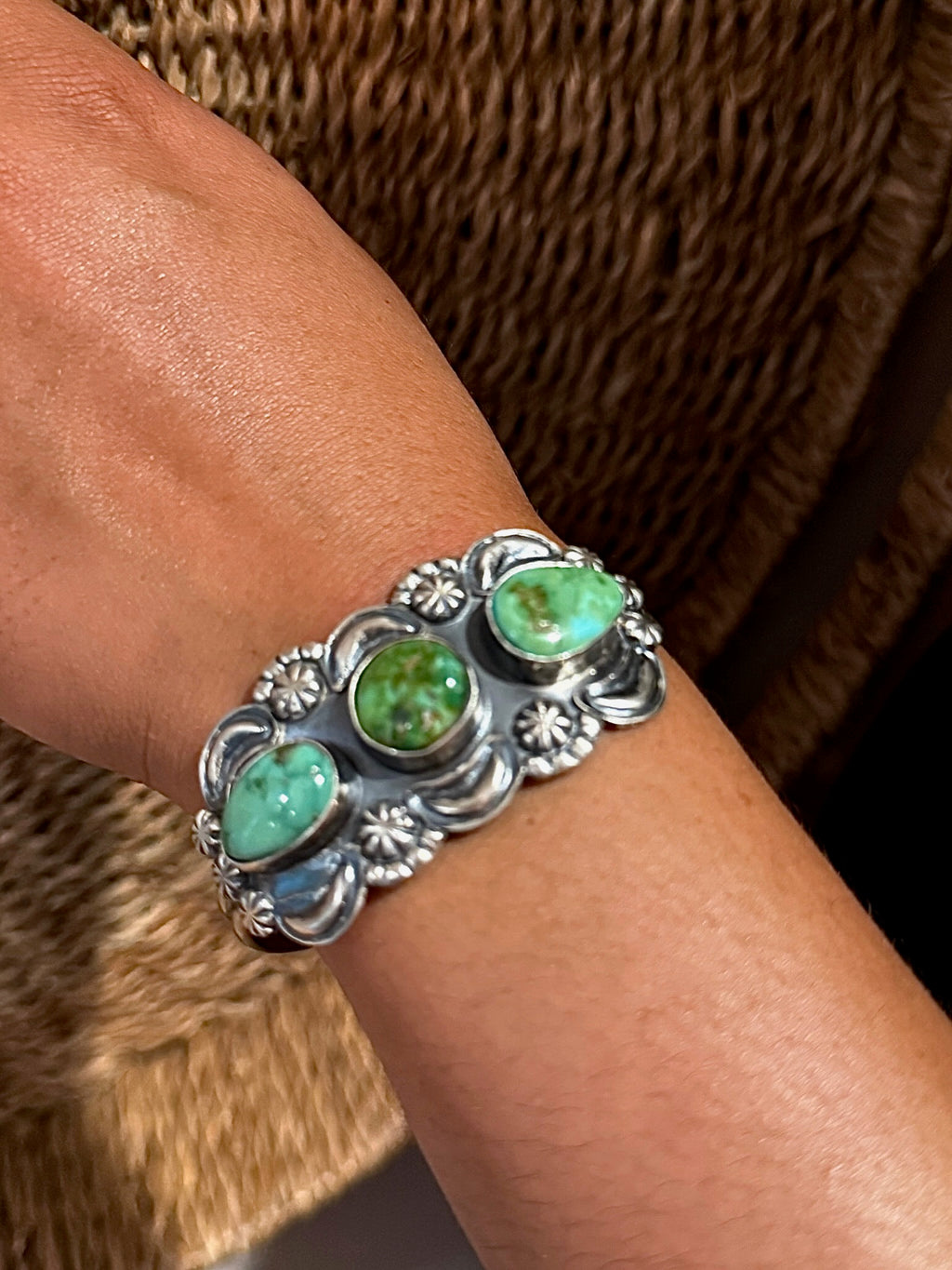 Sterling silver Sonoran cuff