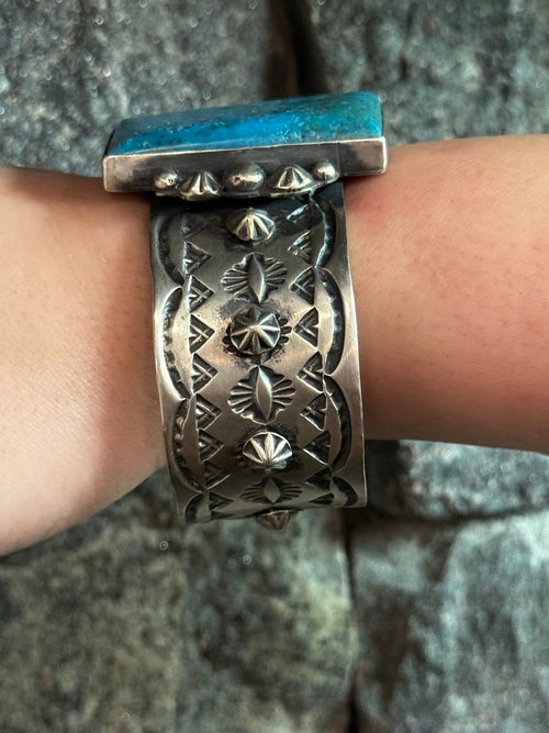 Sterling Silver Royston Chimney Butte Cuff